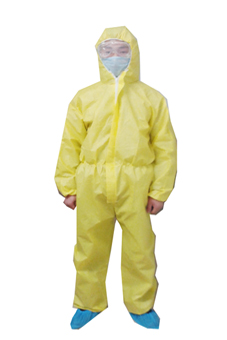 覆膜防护服（有效隔离血污、病菌） 型号：SXF(图1)